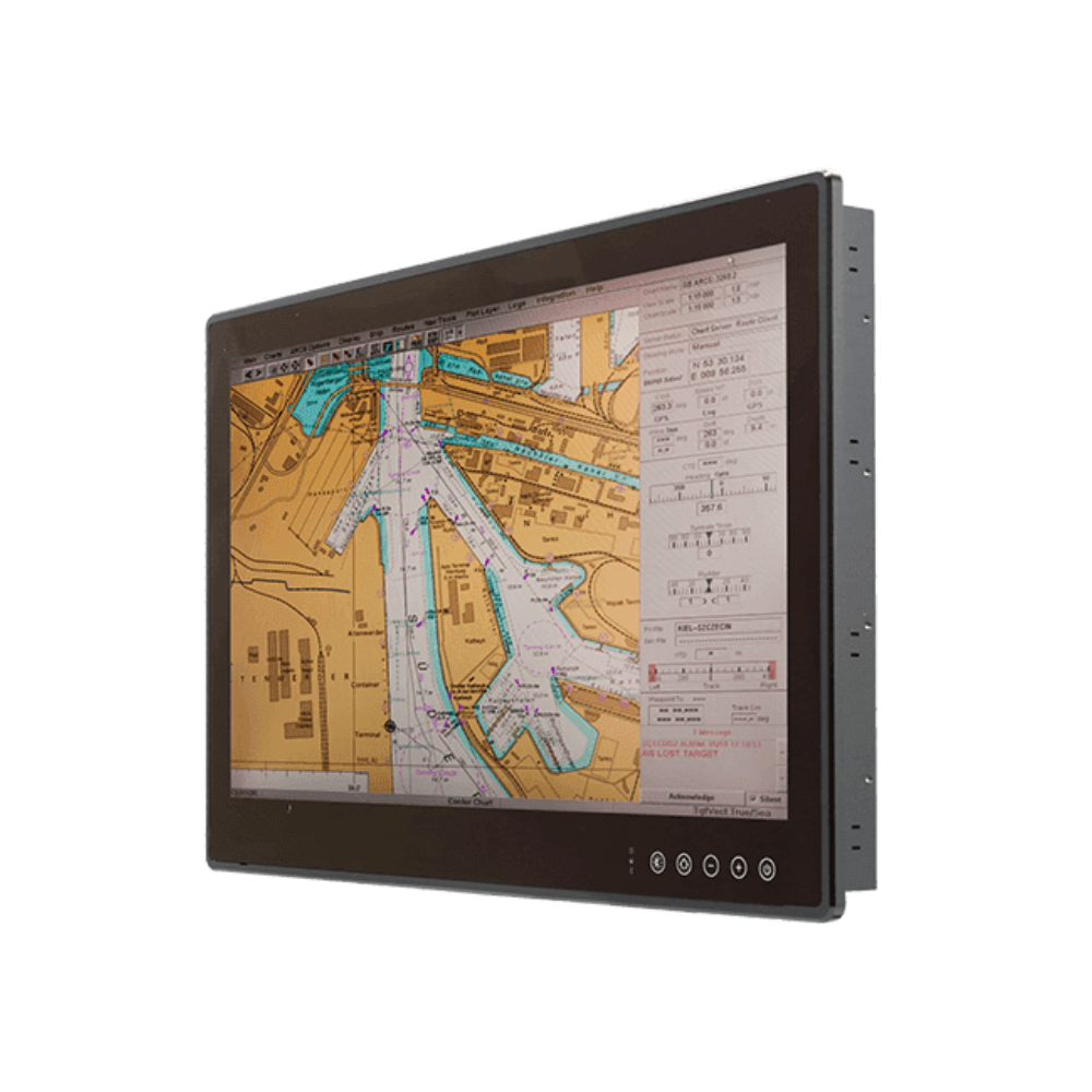 24" Intel® Core™ i5­5350U Flat PCAP ECDIS Marine Panel PC