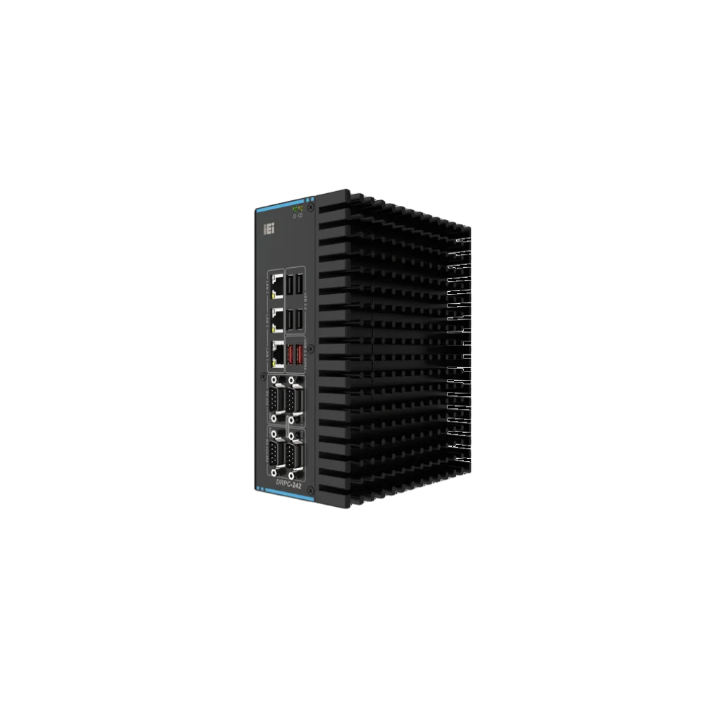 DRPC-242-ADL-P
Fanless DIN-Rail Embedded System