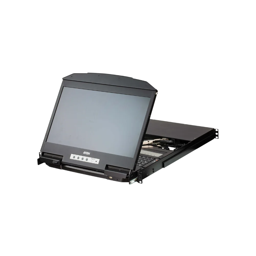 CL3884NW
4-Port USB HDMI Multi-View Dual Rail WideScreen LCD KVM Switch