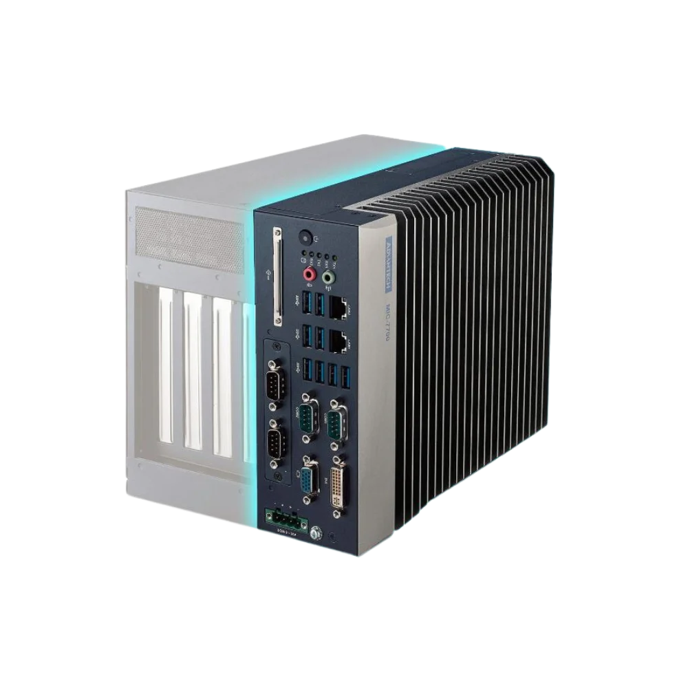 MIC-7700 
Intel® Celeron® Quad Core J1900 SoC Modular Fanless Box PC