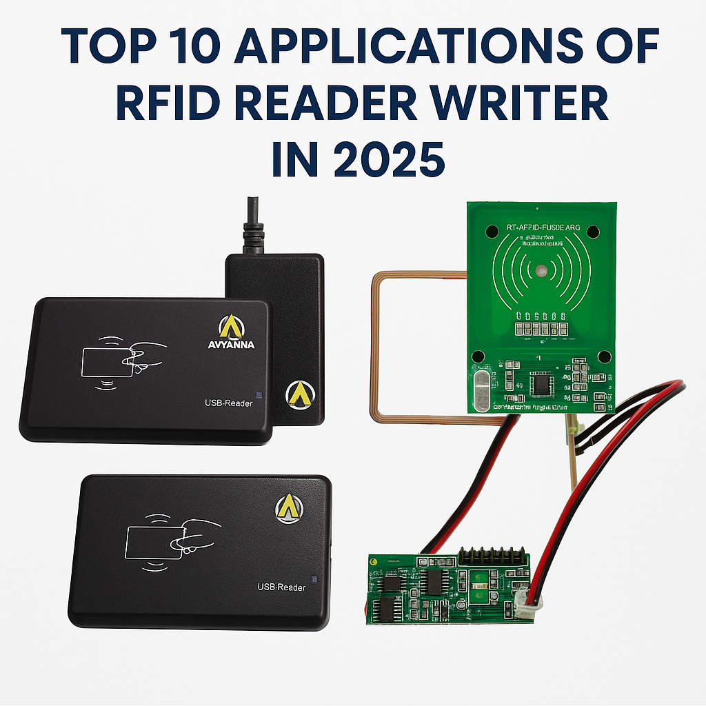 Top 10 Applications of RFID Reader Writer in 2025: From Asset Tracking to Access Control