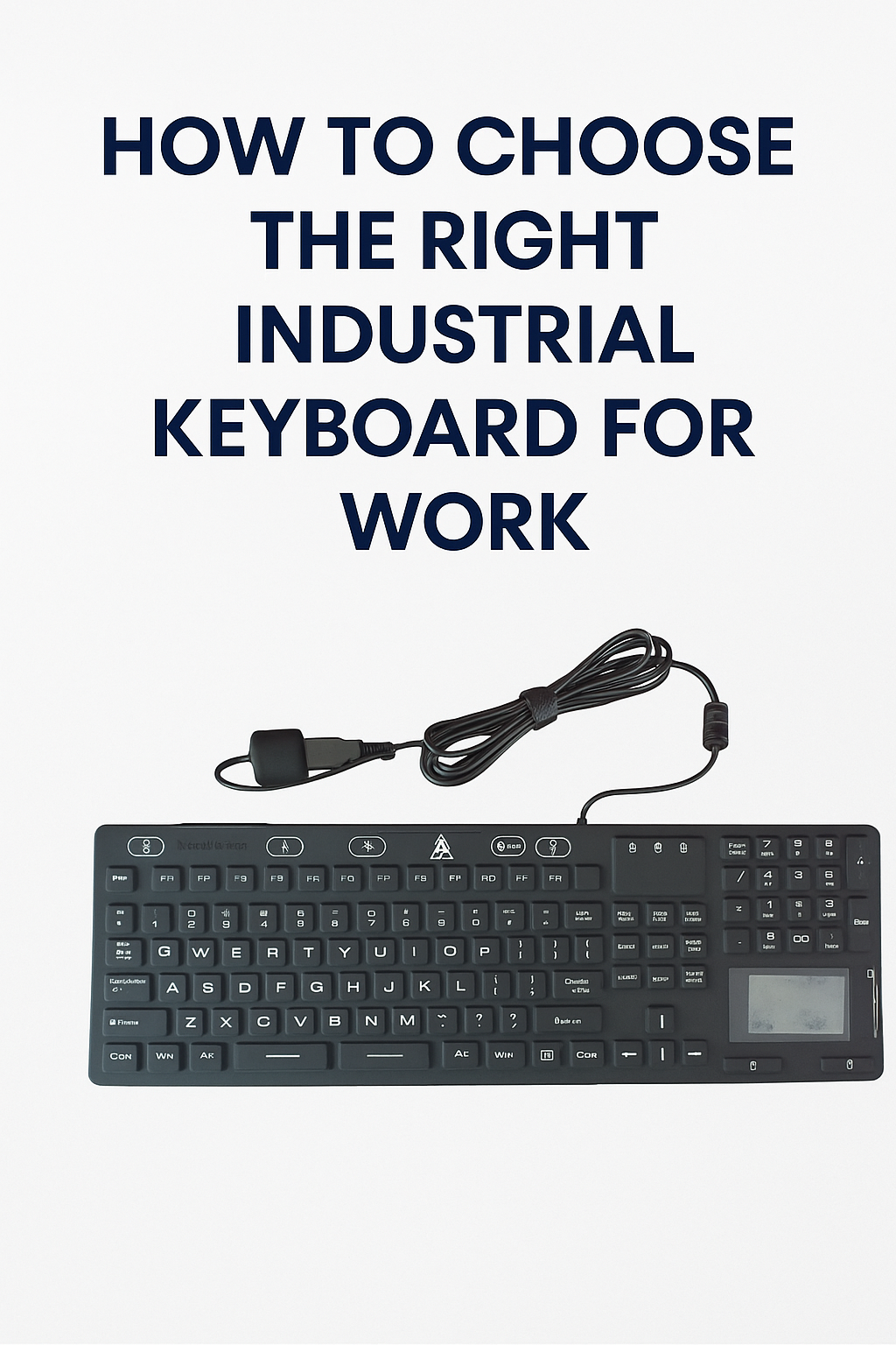 How to Choose the Right Industrial Keyboard for Your Workplace