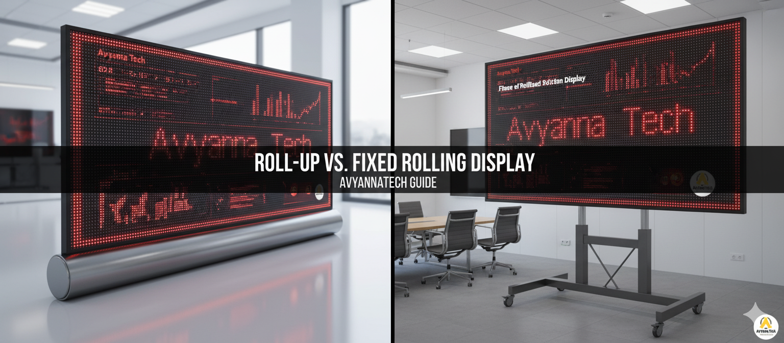 Roll-Up vs Fixed Rolling Display: Which Is Best for Your Shop or Stall?