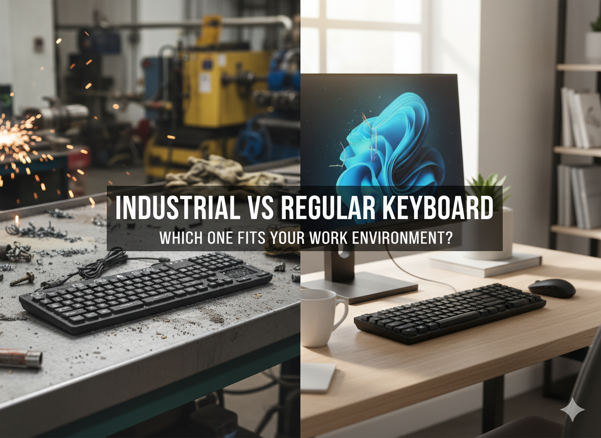 Industrial vs Regular Keyboard: Which One Fits Your Work Environment?